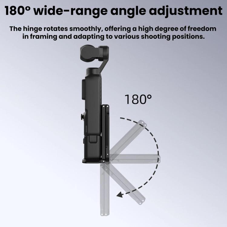 DJI Osmo Pocket 4 / 3 BRDRC Magnetic Tripod Metal Mounting Bracket