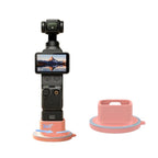 For DJI Osmo Pocket 4/3 Camera 360-degree Swivel Desktop Base Adhesive Stand Non-Slip Fixed Mount