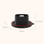 For DJI Osmo Pocket 4/3 Camera 360-degree Swivel Desktop Base Adhesive Stand Non-Slip Fixed Mount