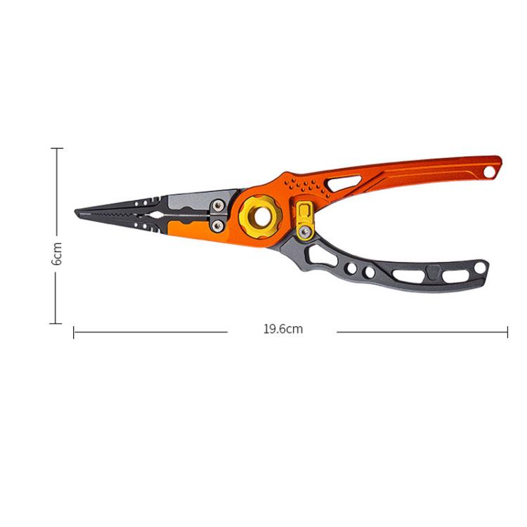 Aluminum Alloy Fishing Pliers Multifunctional Portable Lure Pliers