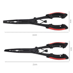 Extended Lure Pliers Hook Remover Line Cutter Outdoor Multi-Function Fishing Pliers