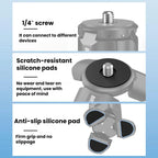 For DJI Osmo Pocket 4 / 3 / Insta360 X5 BRDRC Tripod Magnetic Mount