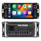 7 Inch Navigation GPS Reversing Car Radio Carplay For Dodge / Jeep / Chrysler, Quad-core 2GB+32GB, Quad-core 2GB+64GB, Octa-core 4GB+64GB, Octa-core 6GB+128GB