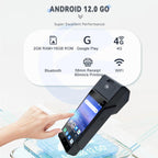 Z90N Supermarket Mobile Bill Payment POS Machine, Handheld Cash Register With Credit Card NFC Function, EU Plug