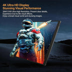13.3 Inch 4K Portable Monitor Touchscreen UHD 3840x2160 External Screen With Full Lamination, USB-C HDMI Travel Monitor, 13.3 Inch 4K