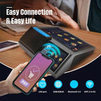 Z100 Dual-Screen Smart Cash Register With Printing All-In-One Machine, Android POS Terminal For Hotel, Restaurant, Supermarket EU Plug, 2.6 inch 58mm, 2.6 inch 80mm
