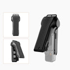 For DJI Osmo Pocket 4 aMagisn One-Piece Flip Protective Case Impact-Resistant ABS Hard Cover with Built-in Magnetic Filter Storage