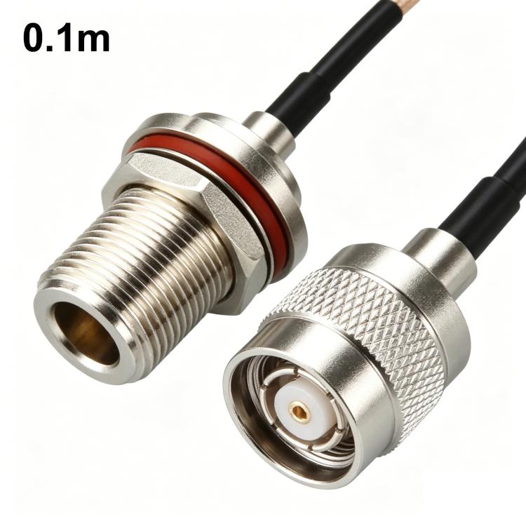 TNC Male To N Female RG316 Coaxial Cable, 0.1m, 0.15m, 0.3m, 1m, 2m, 3m, 5m