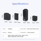 For DJI Osmo Pocket 4 aMagisn Multi-color Silicone Protective Case Full Body Sleeve Precision Cutout Anti-Scratch Skin
