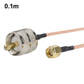 SMA Male To PL259 UHF Male RG316 RF Connection Cable, 0.1m, 0.15m, 0.3m, 1m, 2m, 3m, 5m