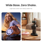 For DJI Osmo Pocket 4 / 3 aMagisn Silicone Desktop Stand Base Non-Slip Dashboard Car Mount with Adhesive