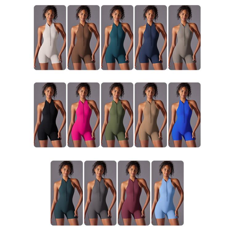 High-Intensity Tight-Fitting Backless Bodysuit/Yoga Wear, XL