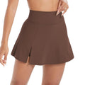 High-Waisted Yoga Fitness Breathable Mini Skirt Pants, S, M, L, XL
