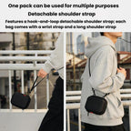 Cwatcun H45 3.0 Portable CCD Camera Bag Single-Shoulder EVA Mirrorless Compact Cameras Storage Bag, H45 3.0 (Black)