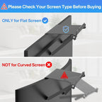 13-Inch Wall-Mounted Adjustable TV Top Shelf