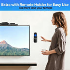 13-Inch Wall-Mounted Adjustable TV Top Shelf