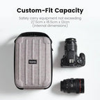 Baona FH002 Crossbody Single-Shoulder Camera Bag Portable EVA Hard-Shell Protective Case