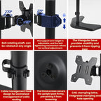 10-32 Inch Computer Monitor Desktop Cantilever Arm With Thickened Metal Bracket, ZX-MT010V