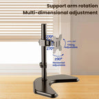 10-32 Inch Computer Monitor Desktop Cantilever Arm With Thickened Metal Bracket, ZX-MT010V