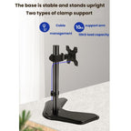 10-32 Inch Computer Monitor Desktop Cantilever Arm With Thickened Metal Bracket, ZX-MT010V
