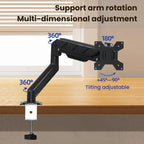 10-32 Inch Monitor Cylinder Spring Cantilever Desktop Height-Adjustable Bracket, DY-01