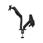 32-Inch Pneumatic Arm Dual-Screen Height-Adjustable Computer Monitor Stand, DY-02