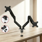 32-Inch Pneumatic Arm Dual-Screen Height-Adjustable Computer Monitor Stand, DY-02