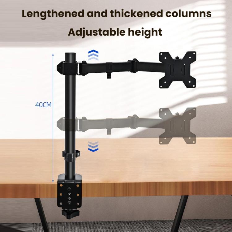 Computer Monitor Mechanical Single-arm Rotating Stand Desktop Clamp, ZX-MT011
