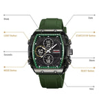 SKMEI 2602 Multifunctional Dual-Display Sports Watch 50m Life Water-Resistant Chronograph Luminous Outdoor Digital Watch