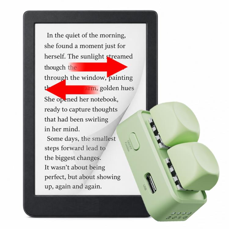Hanlinyue 2-Key High-Speed Switch Keyboard Bluetooth Page Turner, Pink For KOBO, Pink For Phone, Pink For E-book, Purple For Phone, Purple For E-book, Purple For KOBO, Green For KOBO, Green For Phone, Green For E-book, Orange For Phone, Orange For KOBO...