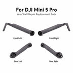 For DJI Mini 5 Pro Drone Arm Shells Repair Parts, Left Front Empty Boom Shell, Right Front Empty Boom Shell, Left Rear Empty Boom Shell, Right Rear Empty Boom Shell, Single Boom Shell Left Front, Single Boom Shell Right Front, Single Boom Shell Left Re...