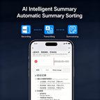 FW920E Portable Magnetic AI Smart Voice Recorder, Translation & Transcription Card?Shaped Audio Recorder, 64GB