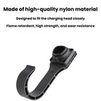 For Tesla NACS / US Standard Charger Hook Bracket EV Charging Cable Holder, Brick Wall, Charging Station