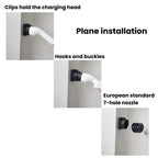 Type 2 EU Standard EV Charging Head Holder, Charging Pile Connector Bracket, For Type 2 EU Standard