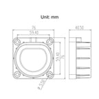 Type 2 EU Standard EV Charging Head Holder, Charging Pile Connector Bracket, For Type 2 EU Standard
