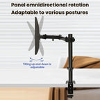 Computer Monitor Single-Arm Rotating Lifting Stand, ZX-MT011N