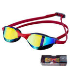 JAZERO Adult Racing Anti-Fog HD Swimming Goggles, Outdoor Training Glasses For Men Women