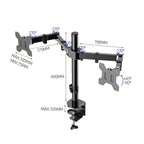 Desk Clamp Style Multi-Angle Rotating Laptop Screen Stand With Height Adjustment, ZX-MT022