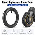 Ulip 10-Inch Thickened Wear-Resistant Puncture-Proof Straight-Nose Inner Tube For Segway-Ninebot Max G30