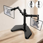 Dual-Screen LCD Monitor Telescopic Rotating Dual-Arm Stand, ZX-MT022N