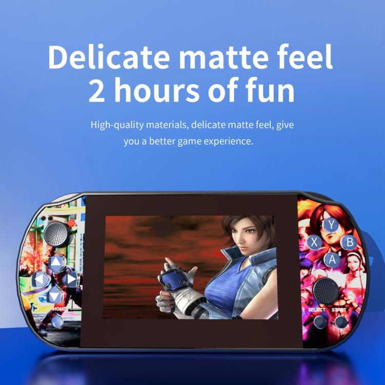 Q3 HD Large-Screen Retro Joystick Handheld Game Console, Blue 32G, Blue 64G, Red 32G, Red  64G