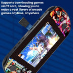 Q3 HD Large-Screen Retro Joystick Handheld Game Console, Blue 32G, Blue 64G, Red 32G, Red  64G