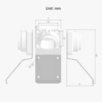 For Tesla NACS EV Charging Pile Model C Cable Holder, For Tesla NACS  Model C