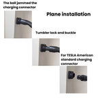 For Tesla NACS EV Charger Wall-Mounted Charging Connector Dock, For Tesla NACS Wall-Mounted