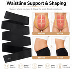 Women Shapewear Wrapping Belt Tummy Control Elastic Band, 5M, 6M