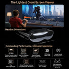 4K Ultra HD Smart VR Headset 1,000 Inch 3D Projection Universal Gaming Headset, WIFI Orange, WIFI Black, DP Orange, DP Black, WIFI Orange+TX Cable, WIFI Black+TX Cable, DP Orange+HDMI To DP cable, DP Black+HDMI To DP cable