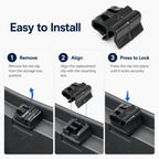 For Tesla Model 3 / Y Storage Compartment Securing Clips 1472872-00-C, 1472872-00-C