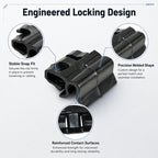 For Tesla Model 3 / Y Storage Compartment Securing Clips 1472872-00-C, 1472872-00-C