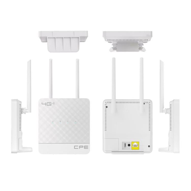 4G CPE WIFI Router Mobile Router With SIM Card Slot Wi-Fi 6 Hotspot, Style 1