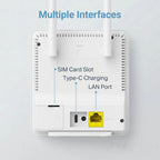 4G CPE WIFI Router Mobile Router With SIM Card Slot Wi-Fi 6 Hotspot, Style 1
